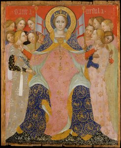 Sint Ursula en haar maagden, ca. 1410 door Niccolò di Pietro