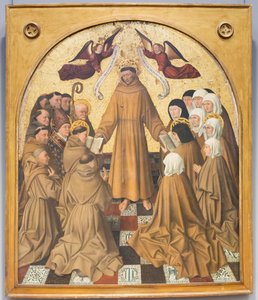St. Franciscus geeft de regel