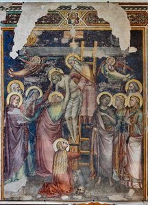 Kruisafneming (losgemaakt fresco)