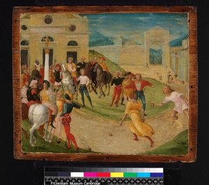 De Wedloop van Atalanta, voor 1555