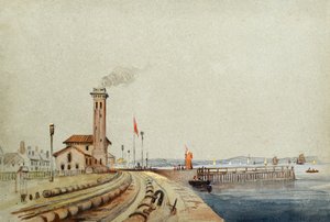 Atmosferische spoorweg bij Star Cross