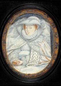 Een dame traditioneel geïdentificeerd als Mary Queen of Scots door Nicholas Hilliard