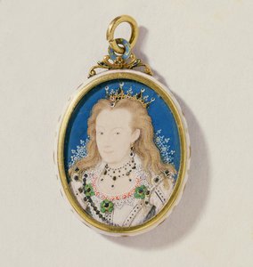 Frances Howard, Hertogin van Richmond en Lennox, ca.1605-10 door Nicholas Hilliard