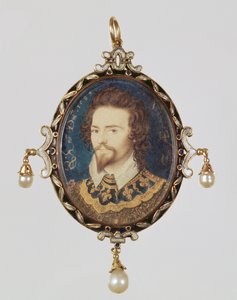 George Clifford, 3e Graaf van Cumberland door Nicholas Hilliard
