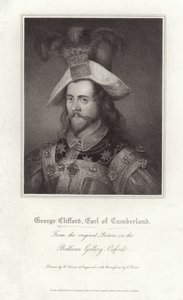 George Clifford Graaf van Cumberland door Nicholas Hilliard