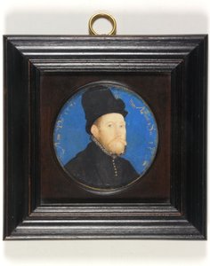 Oliver St John door Nicholas Hilliard