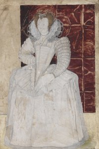 Portret van een Onbekende Dame, c.1595