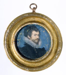 Zelfportret, 1577 door Nicholas Hilliard