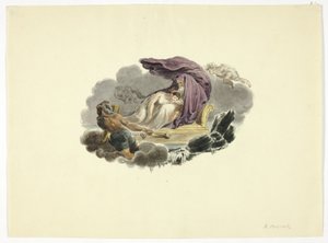 Mythologische scène door Nicholas Pocock