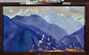 Een klooster in de Himalaya