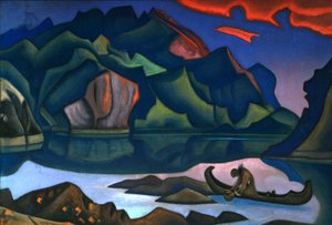 Verborgen Schat door Nicholas Roerich
