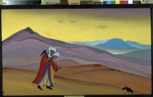 Khosrow en Shirin door Nicholas Roerich