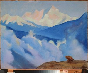De Himalaya door Nicholas Roerich
