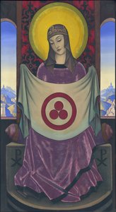 Madonna Oriflamma door Nicholas Roerich