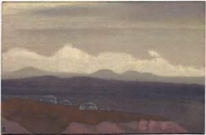 Mongolië, Sunit, 1936 door Nicholas Roerich