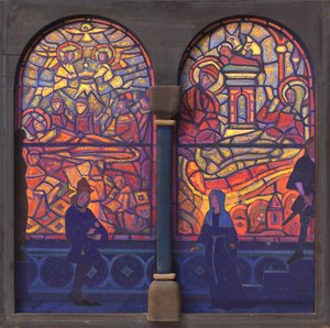 Mysterie van de Roos, 1933 door Nicholas Roerich