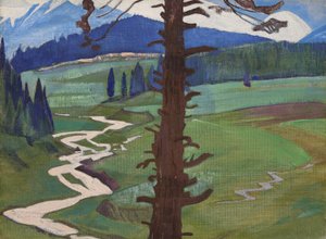 Pir Panjal, uit de serie met dezelfde titel, 1925