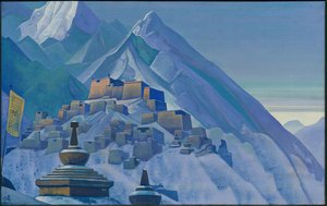 Tibet, Himalaya door Nicholas Roerich