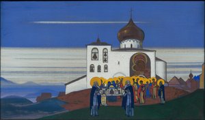 Zvenigorod door Nicholas Roerich
