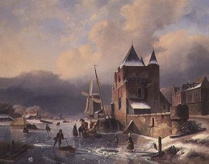Een Winterlandschap