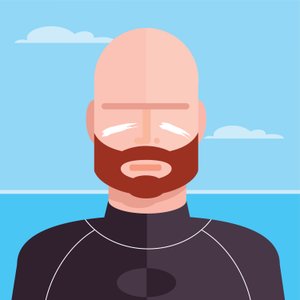Surfer door Nick Diggory