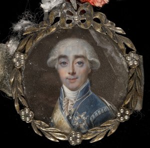 Portret van graaf Hans Axel von Fersen 1755-1810, 1784