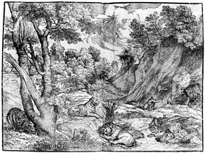 Groot Landschap met St. Hiëronymus, 1937
