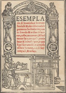 Esemplario di lavori, augustus 1529 door Nicolò Zoppino