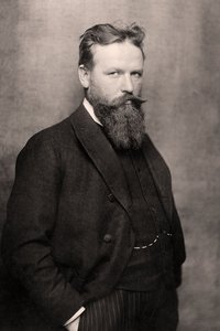 Portret van Franz Metzner door Nicola Perscheid