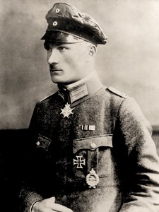 Portret van Manfred von Richthofen, ca.1915