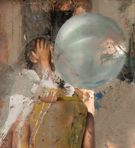 Bubbel VI (Zittend Meisje), 2020 door Nicola Pucci