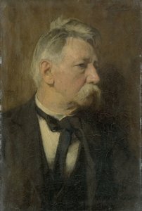Willem Steelink II (1856-1928). Graficus door Nicolaas van der Waay