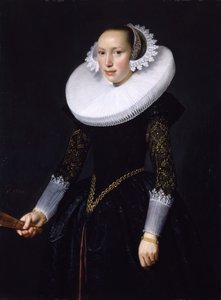 Portret van een Vrouw, 1630 door Nicolaes Eliasz Pickenoy