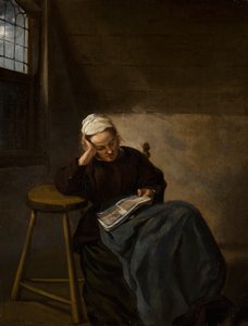 Meisje lezend, ca. 1660
