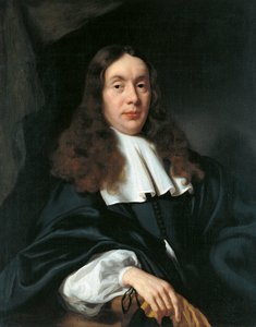 Portret van een man door Nicolaes Maes