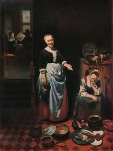 De Luie Dienstmeid, 1655