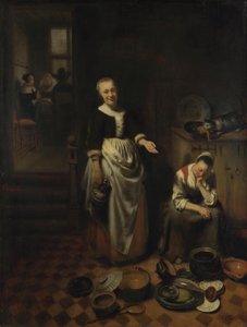 De luie dienaar