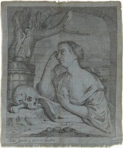 Maria Magdalena door Nicolaes Six