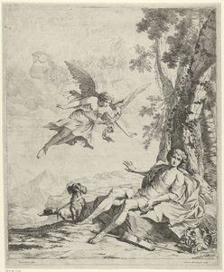 Aurora en Cephalus door Nicolaes Van Helt Stockade