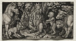 De Koning der Beesten, 1594