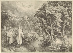 Verzoeking van Christus in de woestijn