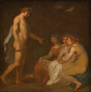 Apollo beveelt de Parcae om Ceres te bezoeken, die van de aarde is gevlucht