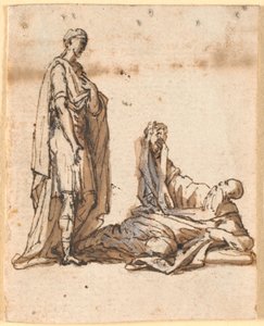 Diogenes vraagt Alexander opzij te gaan zodat de zon op hem kan schijnen