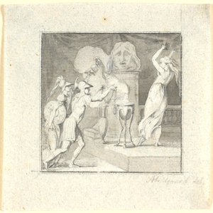 Offerscène door Nicolai Abildgaard