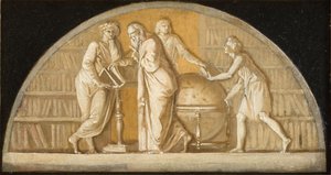 De oprichting van de Koninklijke Bibliotheek door Nicolai Abildgaard