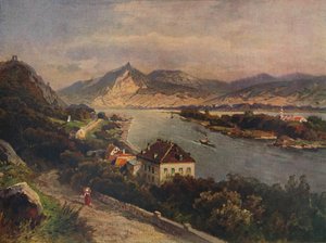 Rolandseck - Insel Nonnenwerth en Siebengebirge, 1923