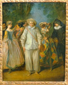 Les acteurs de la Comedie italienne - De acteurs van de Italiaanse Comedie ...
