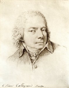 Portret van de Franse politicus Charles Maurice de Talleyrand Périgord door Nicolas Andre Monsiau