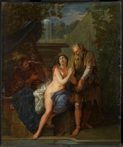 Susanna en de Ouderlingen door Nicolas Bertin