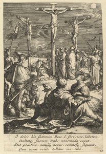 Christus aan het kruis, uit De Passie van Christus